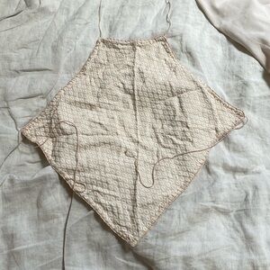 Handkerchief triangle halter top